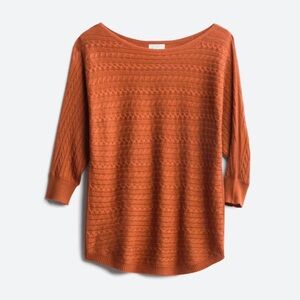 MARKET & SPRUCE Reviera Cable Knit Dolman Sweater